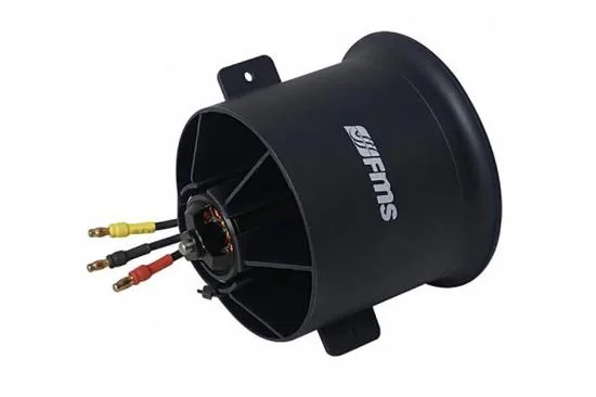 FMS 70MM DUCTED FAN SYSTEM 4S 12-BLADE w/2845-KV2750 Motor &mdash; image 4 of 7