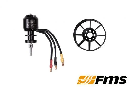 FMS 50mm Ducted Fan System 11-Blade W/2627-Kv5400 Motor &mdash; image 5 of 6
