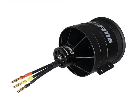 FMS 90mm Ducted Fan (12-Blade) With 3670-Kv1950 Inrunner Motor 6S &mdash; image 4 of 5