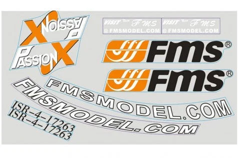 FMS Decal Sheet (for 1400mm F3A) — image 2 of 2