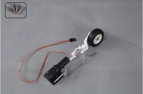 FMS Front Landing Gear System (for 1400mm T28 V4) (Red) — image 2 of 2