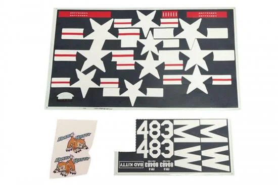 FMS 1700mm F7F Tigercat Blue Decal - BK — image 2 of 3