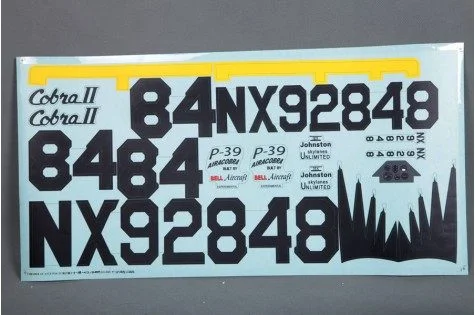 FMS Decal Sheet (for 980mm P-39) — image 2 of 2