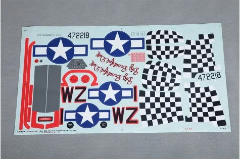 FMS 800mm P51 V2 Decal Sheet — image 3 of 3