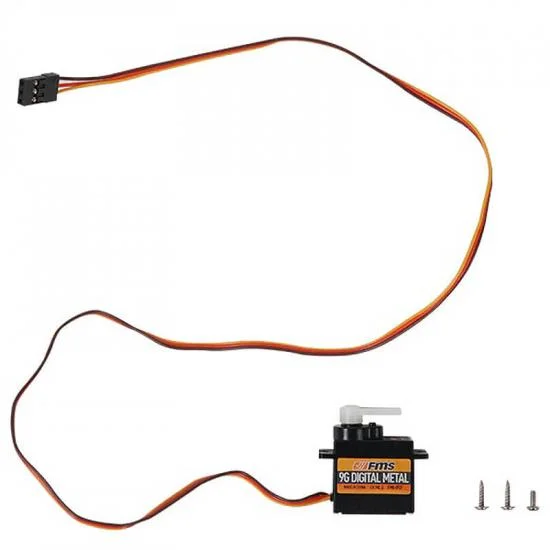 FMS 9G Digital Metal Gear Servo Reverse W/460mm Wire — image 1 of 2