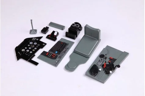FMS Plastic Scale Cockpit (for 1700mm P51 Red Tail) — image 2 of 2