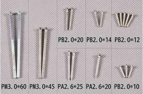 FMS Screw Set (for P-51D V7 + V8) — image 2 of 2
