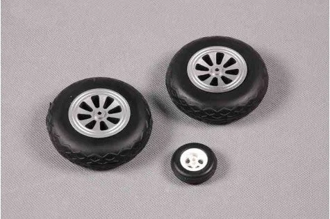 FMS Wheel Set (for P-51D V7 + V8) — image 2 of 2