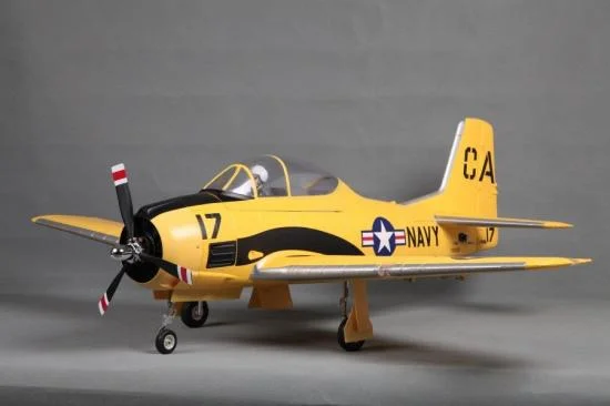 FMS 1400mm T-28D V4 Superscale ARTF - Yellow — image 12 of 13