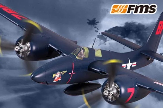 FMS F7F Tigercat 1700mm - Blue ARTF — image 12 of 13