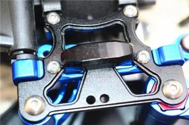 Fastrax Aluminium Front Brace - Arrma Kraton / Outkast (Replaces AR330379) - Black &mdash; image 2 of 2