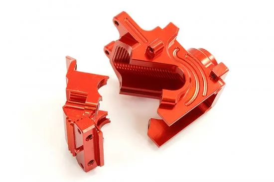 Fastrax Arrma Aluminium Diff Housing For Krat/Typh/Tal/Limitless - Red &mdash; image 2 of 5