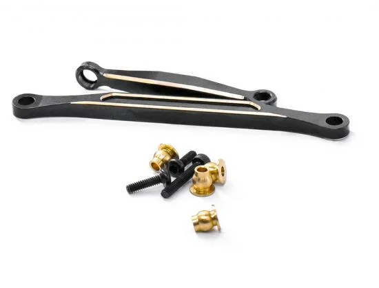 Fastrax FCX24 Black Brass Steering Set (2Pc) — image 2 of 4