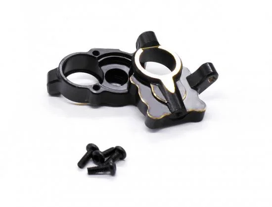 Fastrax FCX24 Black Brass Steering Arm Housing (2Pc) — image 4 of 4