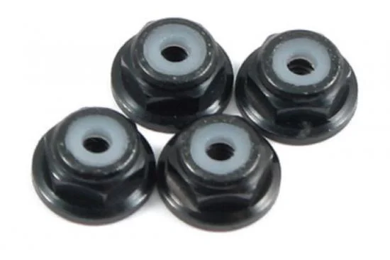 Fastrax M2 Blue Flanged Locknuts 4Pcs — image 1 of 2