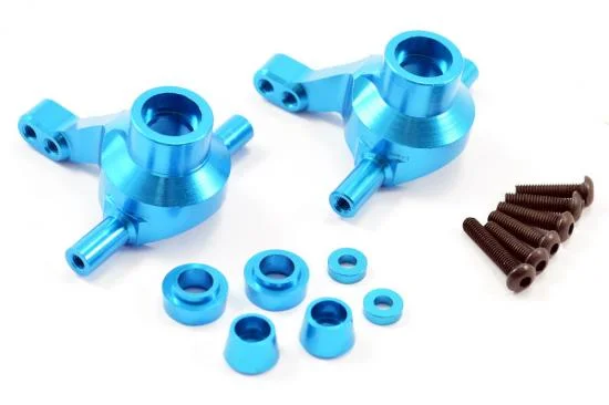 Fastrax Tamiya TT-02 Aluminium Front Steering Blocks (2) — image 2 of 3