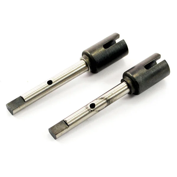 Fastrax Tamiya TT-02 HD Front/ Rear Metal Axle Shafts (2)