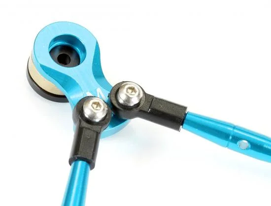 Fastrax Tamiya CW-01 Aluminium Steering Servo Saver Asseembly — image 3 of 4