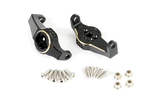 Fastrax TRX-4 Brass BK Front Caster Block (2) — image 1 of 2