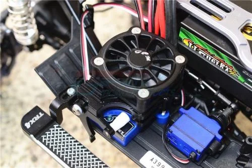 Fastrax TRX-4 Alloy ESC Cooling Fan With Switch Rocker — image 2 of 2