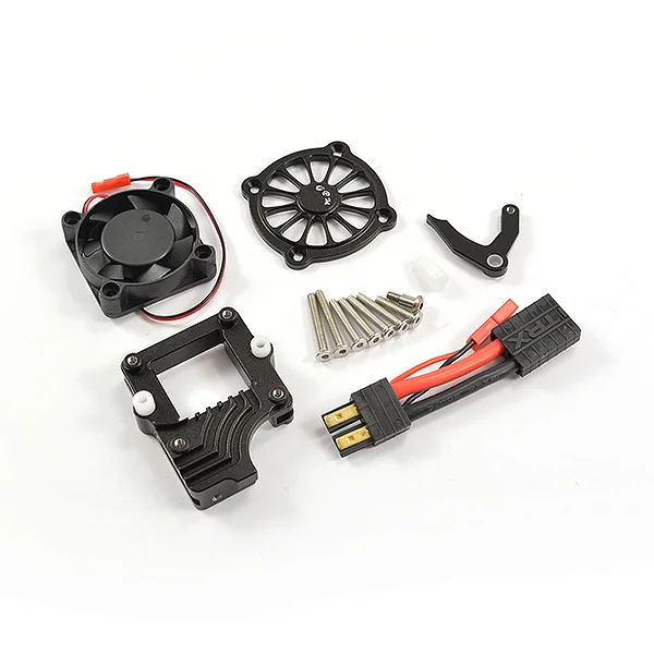 Fastrax TRX-4 Alloy ESC Cooling Fan With Switch Rocker
