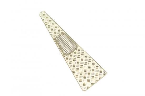 Fastrax TRX-4 Stamped Steel Front Fender Plate and Vents (4 Pcs) — image 2 of 2