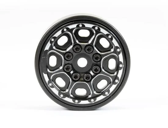 Fastrax TRX-4M CNC Beadlock Wheels (4) - Black &mdash; image 2 of 4
