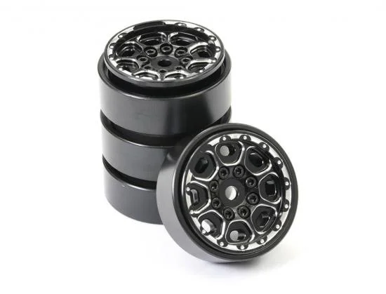 Fastrax TRX-4M CNC Beadlock Wheels (4) - Black &mdash; image 3 of 4