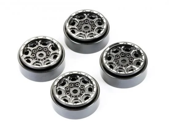Fastrax TRX-4M CNC Beadlock Wheels (4) - Black &mdash; image 4 of 4