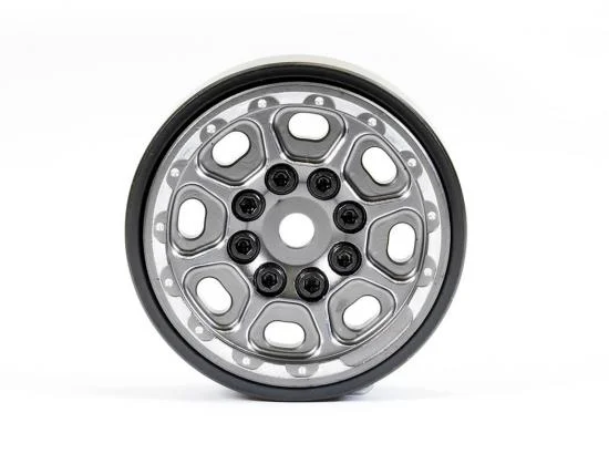 Fastrax TRX-4M CNC Beadlock Wheels (4) - Titanium — image 2 of 4