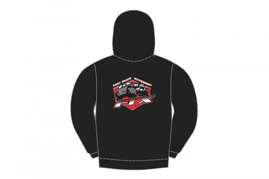 FTX Badge Logo Brand Zipped Hoodie Black - Small &mdash; image 3 of 4