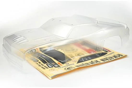 FTX Rokatan Clear PC Body W/Decal — image 2 of 2