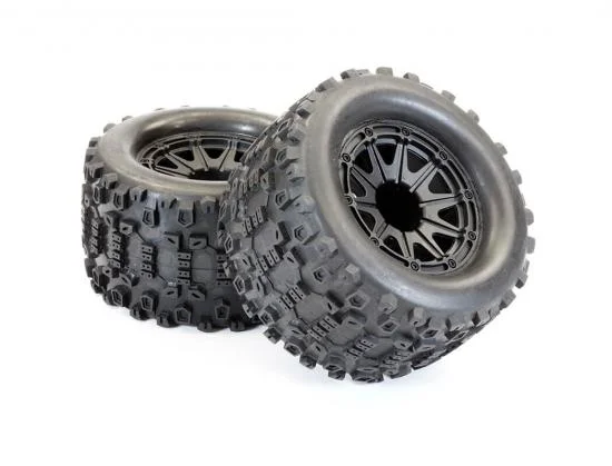 FTX Ramraider Glued Tyre + Wheel Set (2Pcs) &mdash; image 4 of 5
