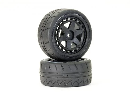 FTX Stinger Rear 32mm Rubber Wheel/Tyres (2) — image 2 of 3
