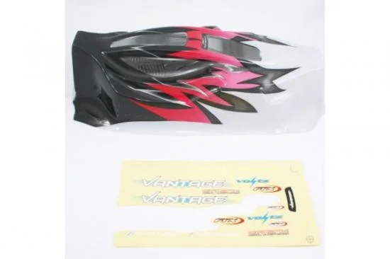 FTX Vantage Pre Painted Bodyshell - Pink/Grey — image 2 of 2