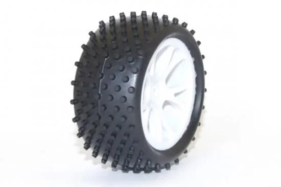 FTX Vantage Rear Buggy Tyres Pre Mounted on Black Wheels - 1 Pair &mdash; image 2 of 4