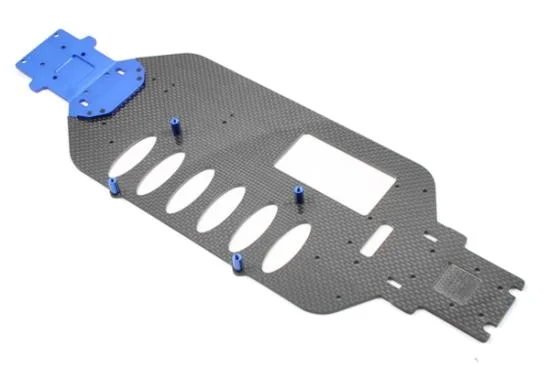 FTX Vantage Upgrade Chassis Plate - Alloy And Carbon — image 1 of 3