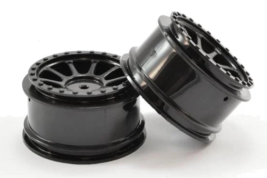 FTX Hooligan Rally Wheels (2) Black — image 2 of 3