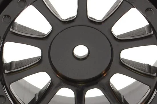 FTX Hooligan Rally Wheels (2) Black — image 3 of 3