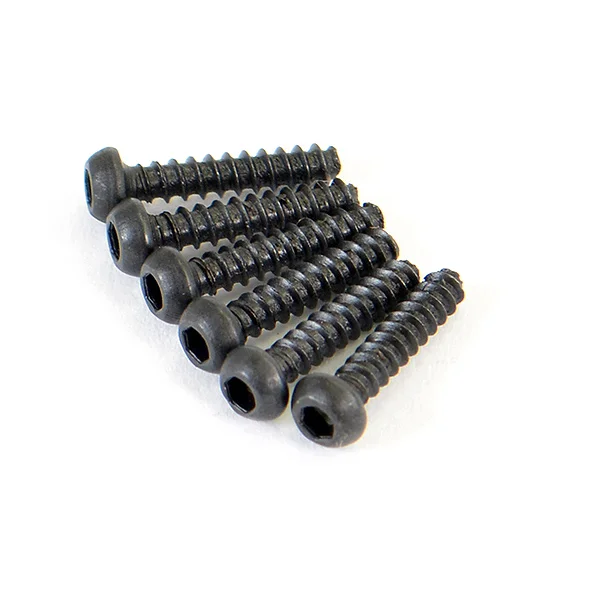 FTX Round Head Self Tapping Hex Screw 6Pcs2*10