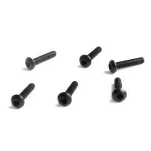 FTX Button Head Hex Screw 6Pcs M3 x 14mm
