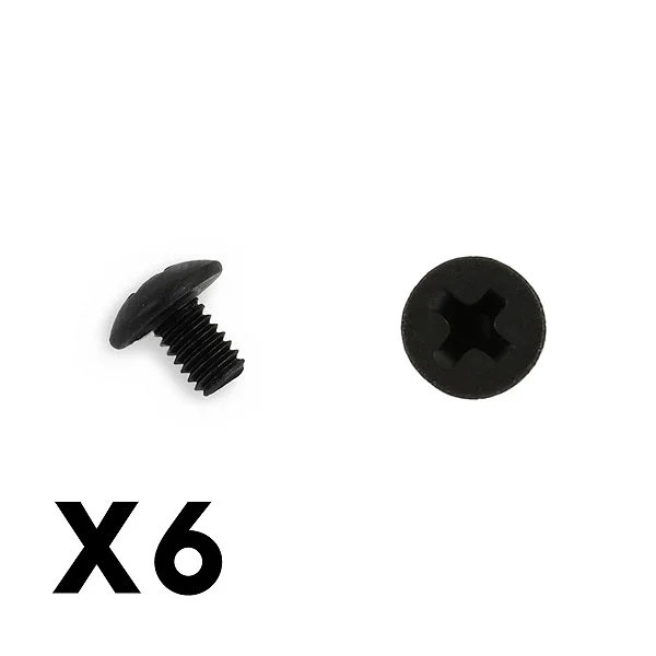 FTX Button Head Hex Screw 6Pcsm4*6 ** CLEARANCE **