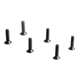 Wheelspin Racing Flat Head Hex 6Pcs M3 X 12