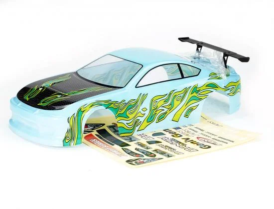 FTX Banzai Pre-Painted Body Shell W/Decals + Wing - Blue — image 2 of 2