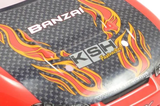 FTX Banzai Pre-Painted 1:10 Drift Bodyshell With Decals + Wing (255mm WB) &mdash; image 5 of 6