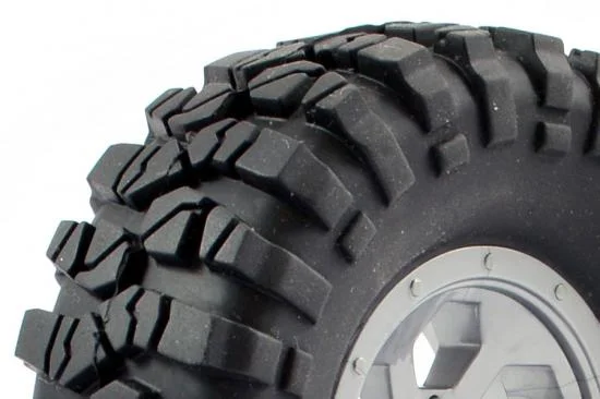 FTX Outback Pre-Mounted 6Hex/T Yre (2) - Grey — image 2 of 5