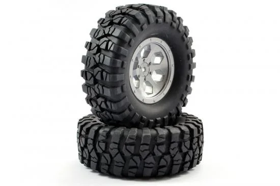FTX Outback Pre-Mounted 6Hex/T Yre (2) - Grey — image 3 of 5