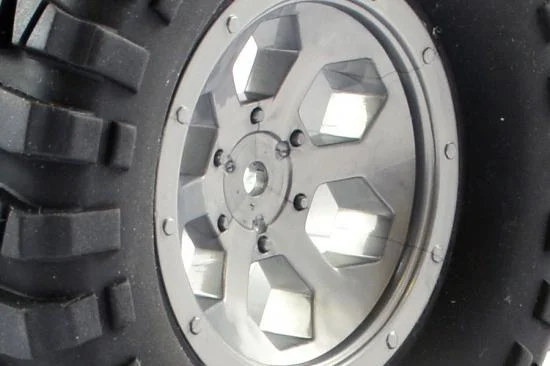 FTX Outback Pre-Mounted 6Hex/T Yre (2) - Grey — image 4 of 5