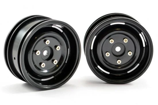 FTX Outback Steel Look Lug Wheel (2 ) - Black — image 2 of 2