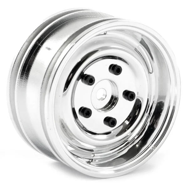 FTX Outback Steel Lug Wheel (2 ) - Chrome